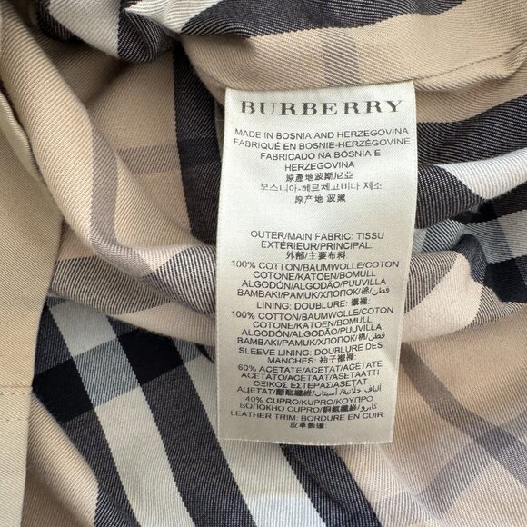 Burberry Heritage Kensington Trench Coat - 100% Leather - Picture 7 of 11